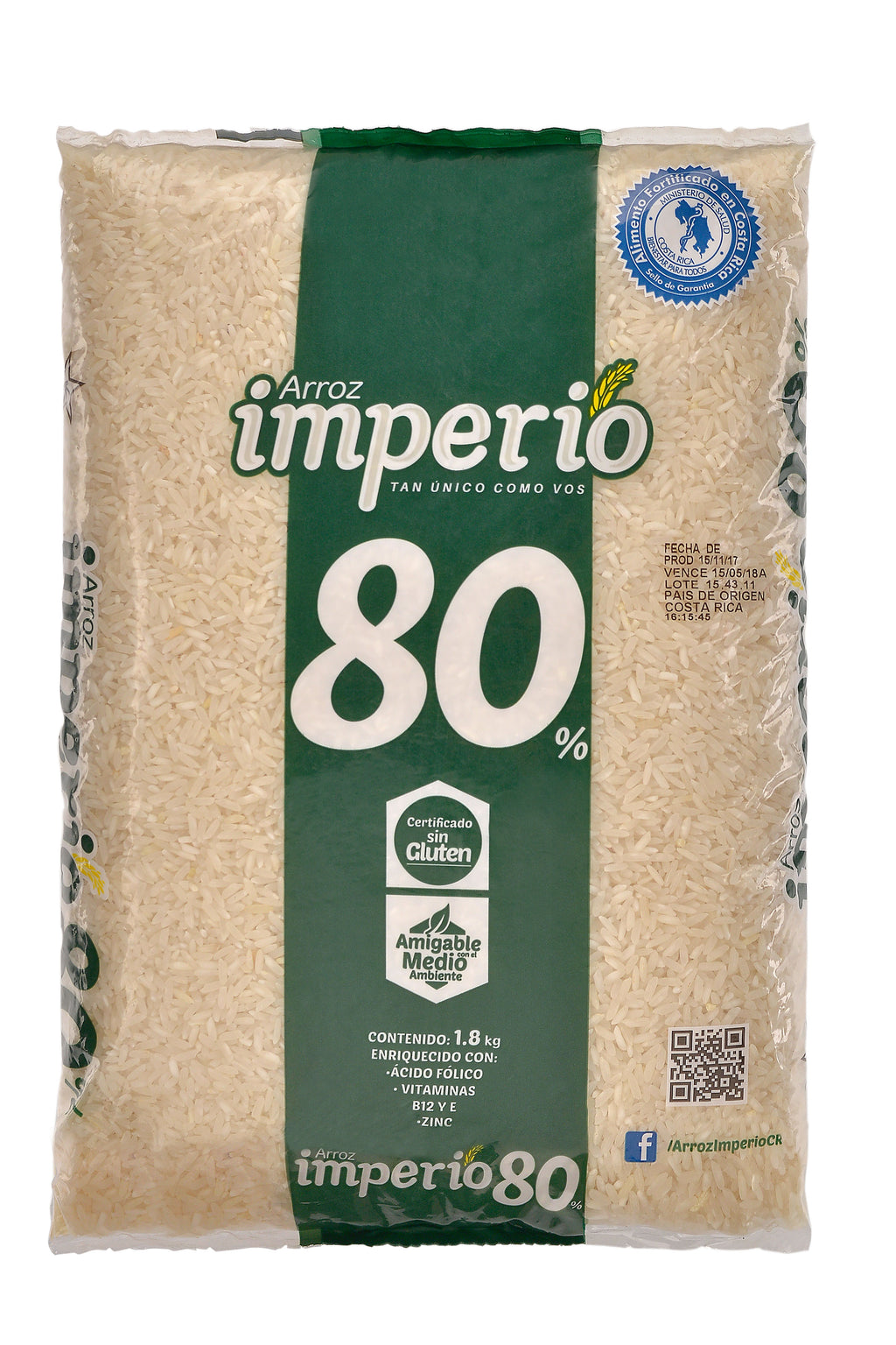 ARROZ IMPERIO 80% GRANO ENTERO