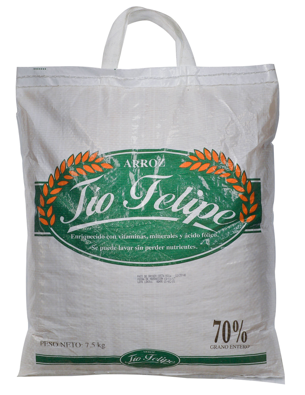 ARROZ TÍO FELIPE 70% GRANO ENTERO