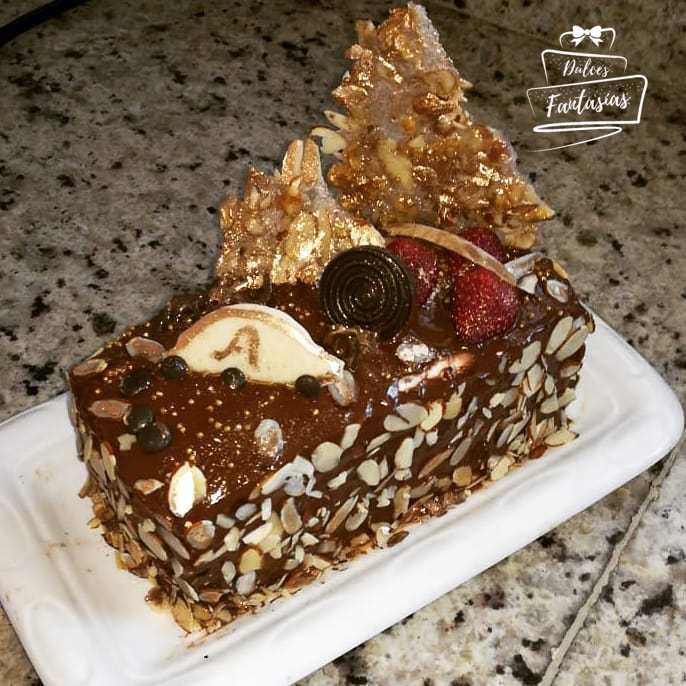 QUEQUE DE VAINILLA Y CHOCOLATE VEGANO