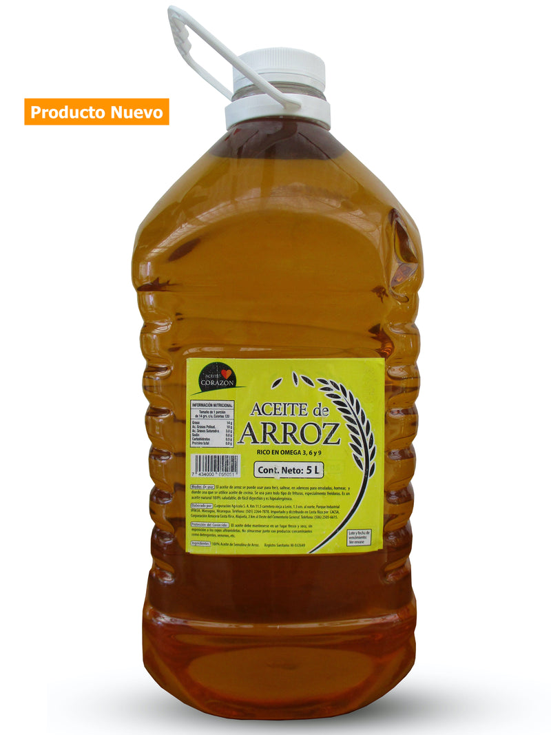 [NUEVO] ACEITE DE ARROZ - ACEITE CORAZÓN